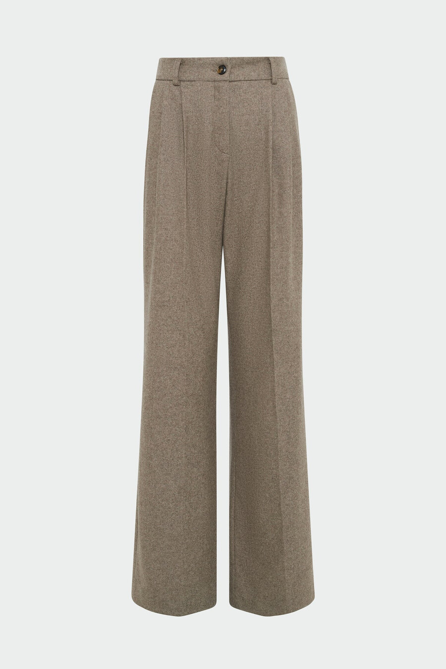 pantaloni larghi con pieghe - clara