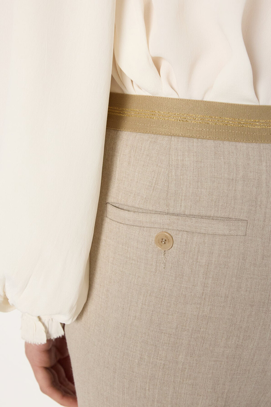 pantaloni da abito elasticizzati - cecile