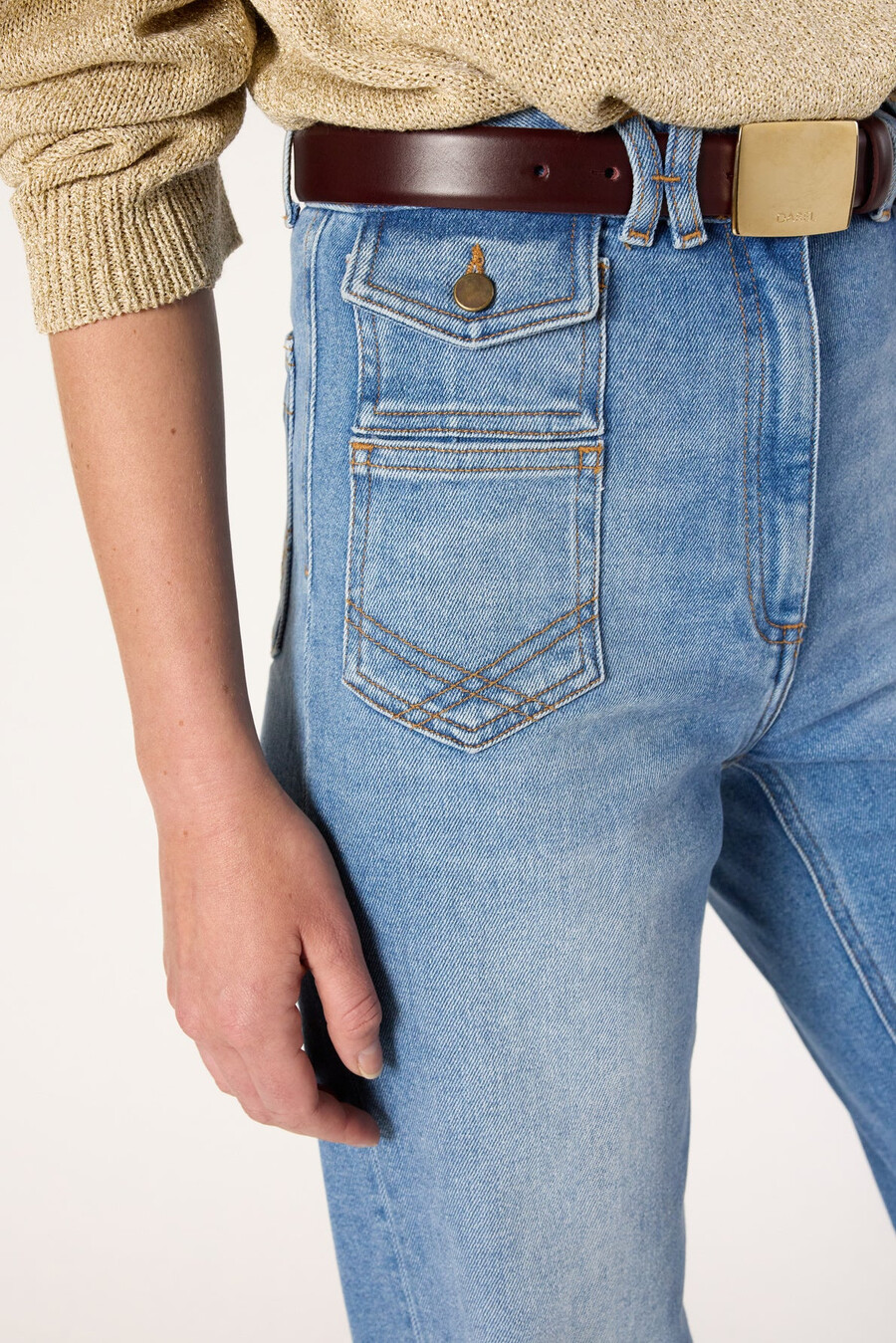jeans a zampa -anna