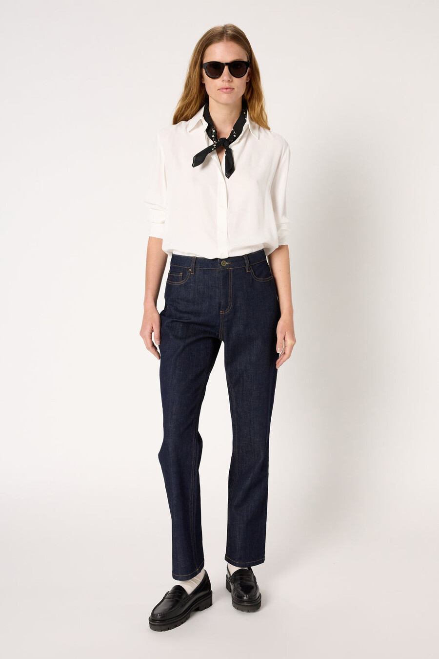 camicia fluida ecru - beata