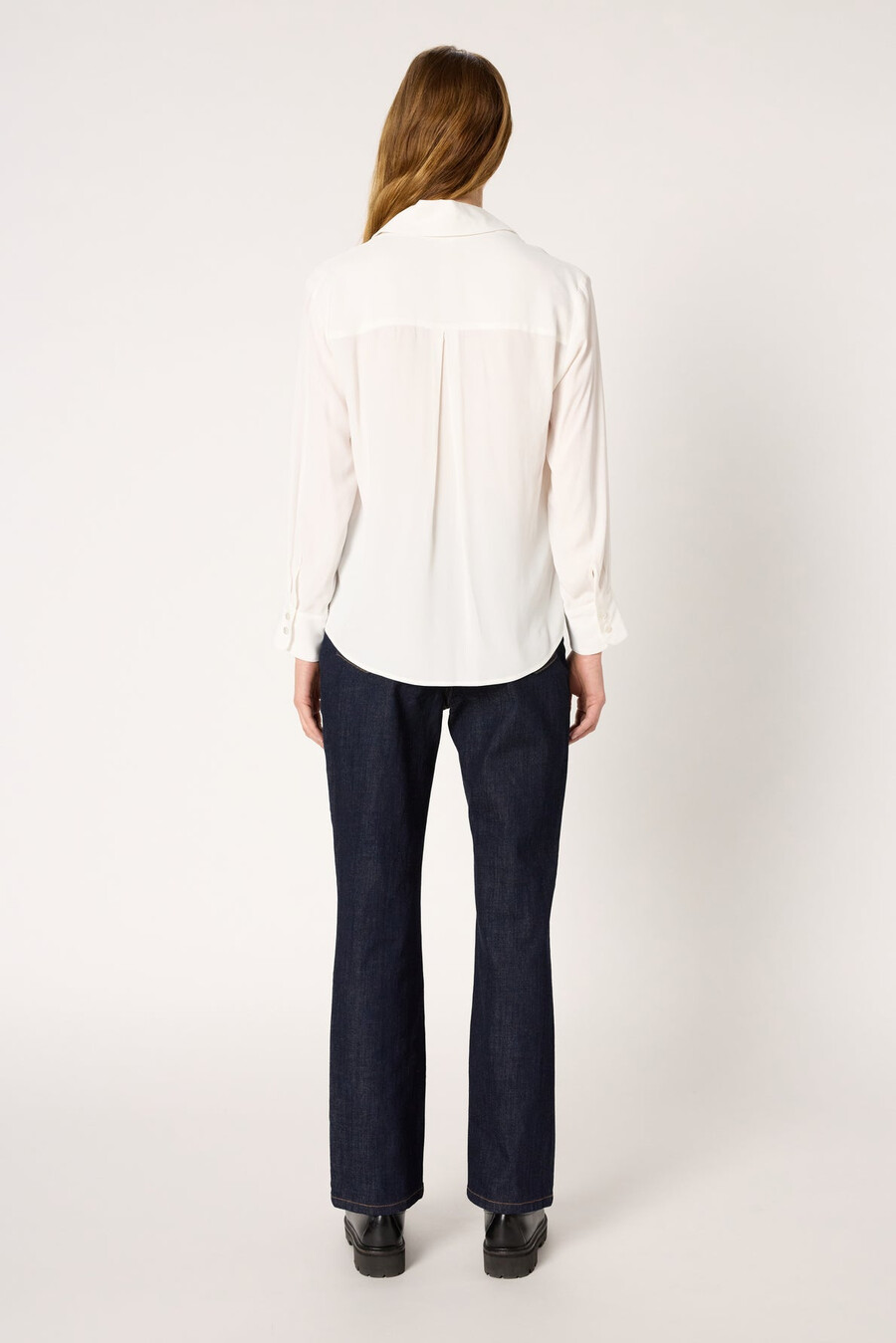 camicia fluida ecru - beata