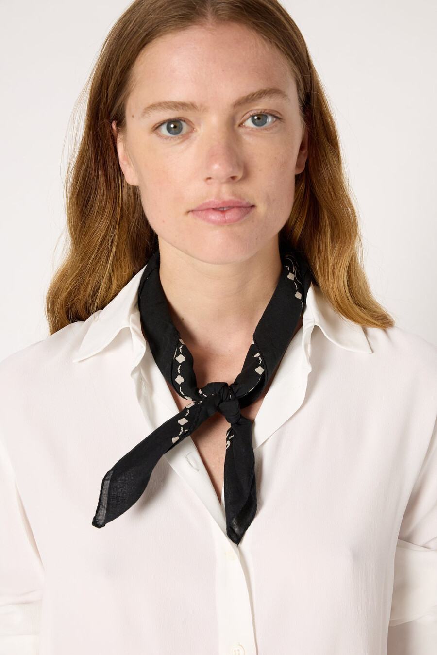 camicia fluida ecru - beata