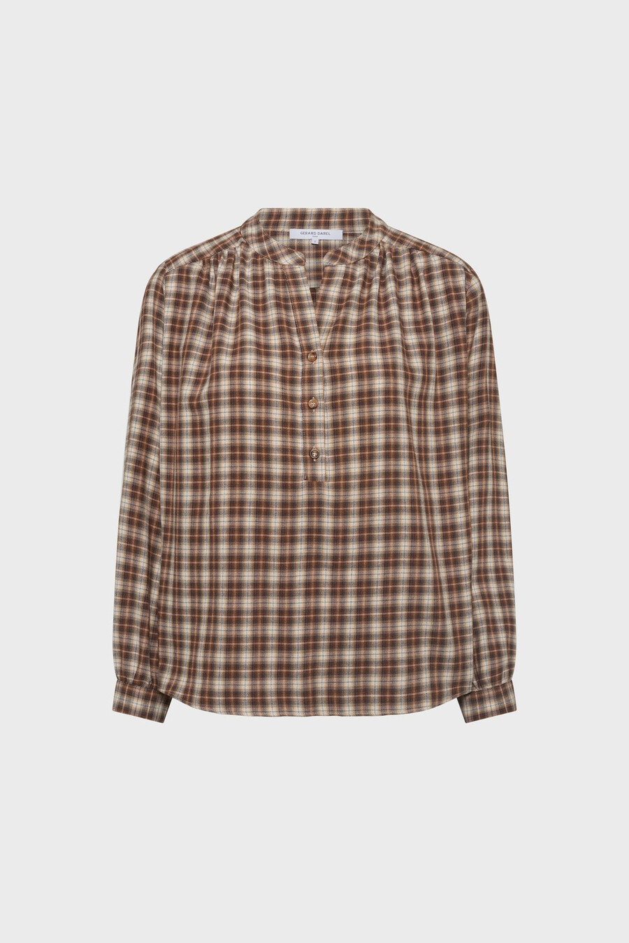 blusa a quadri - aline