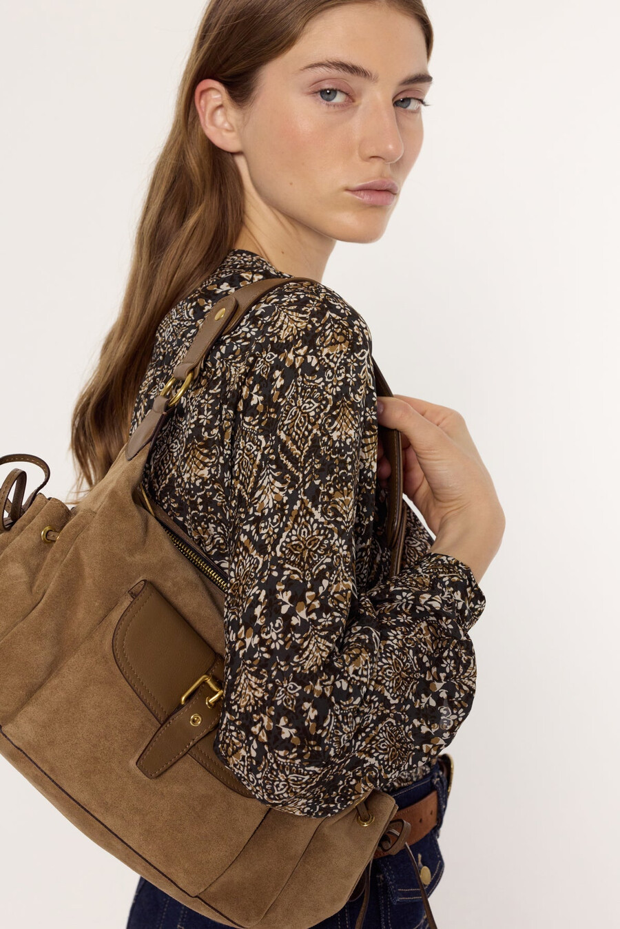blusa stampata morbida - althea