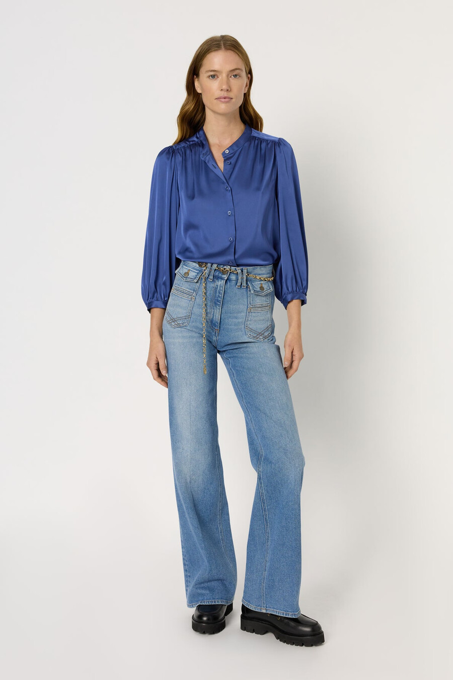 camicia in raso - alicia