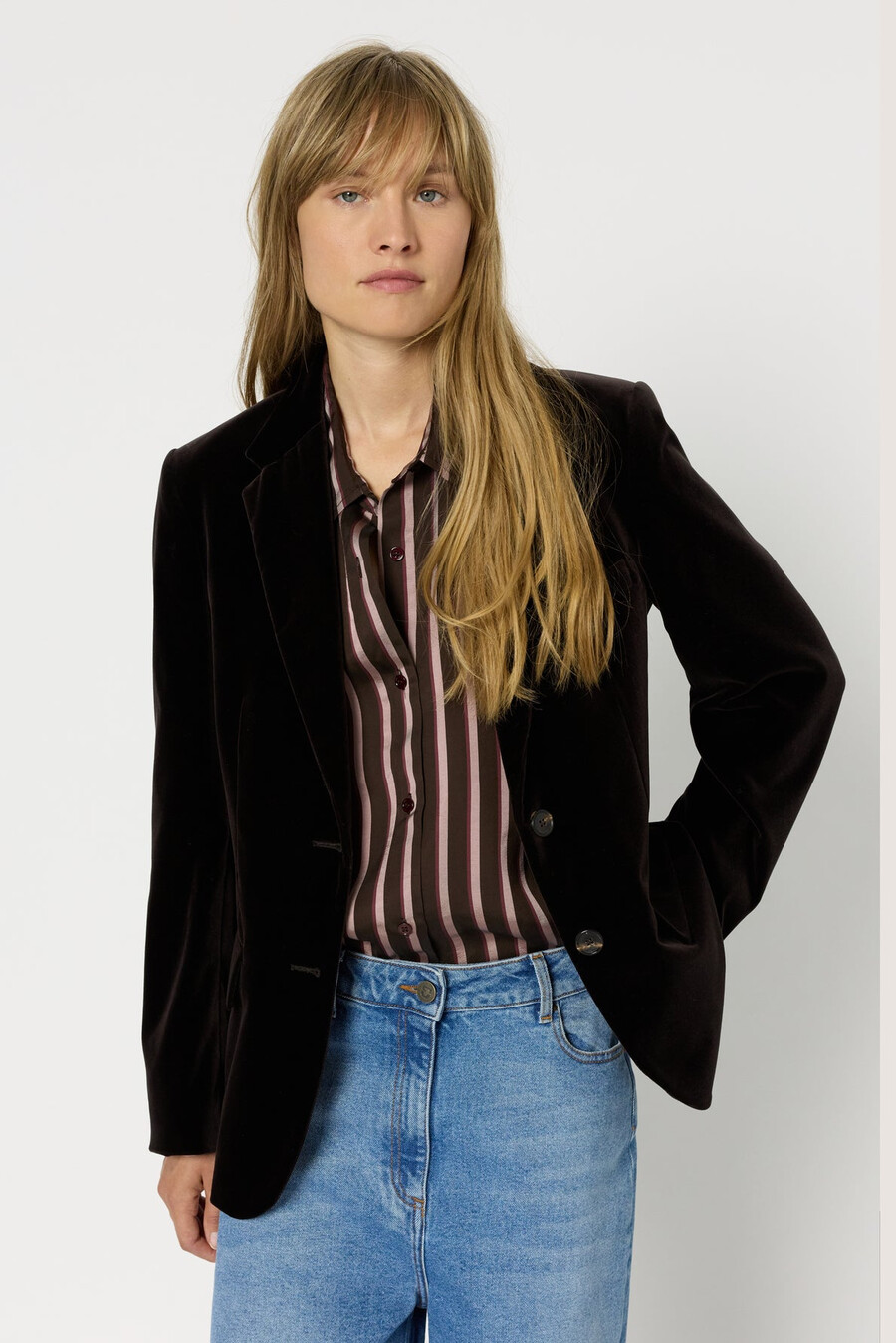 camicia morbida a righe - avae