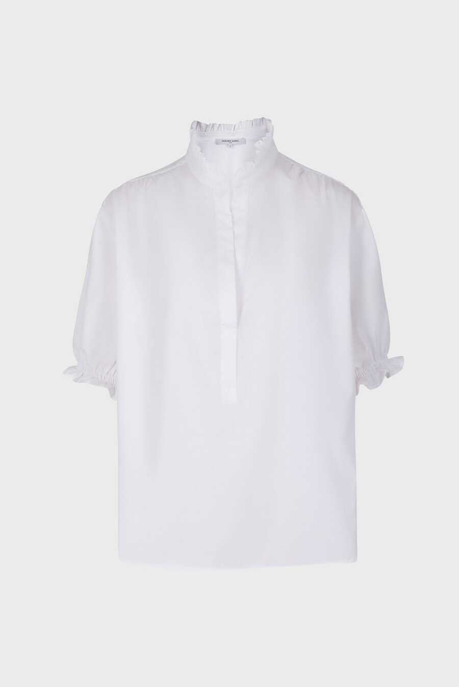 blusa in popeline di cotone - annyr