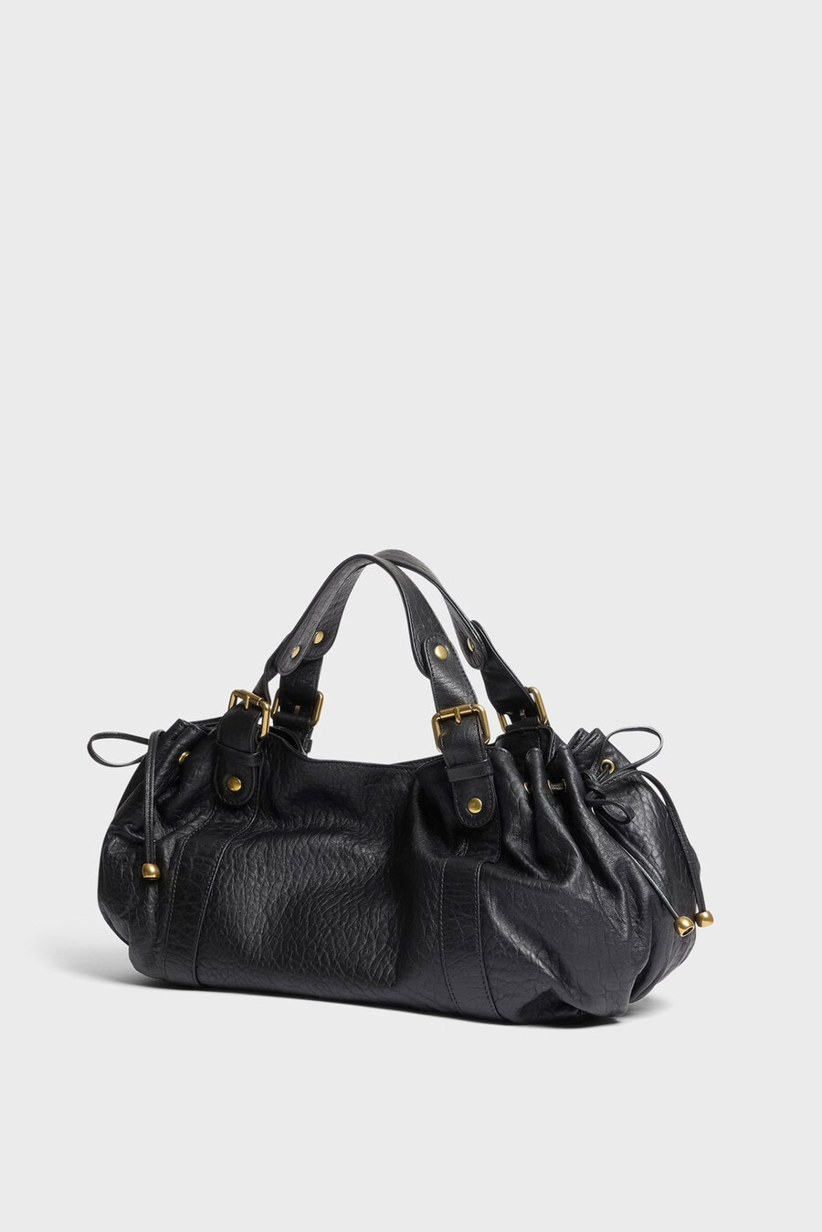 borsa a mano in pelle a bolle - 24h