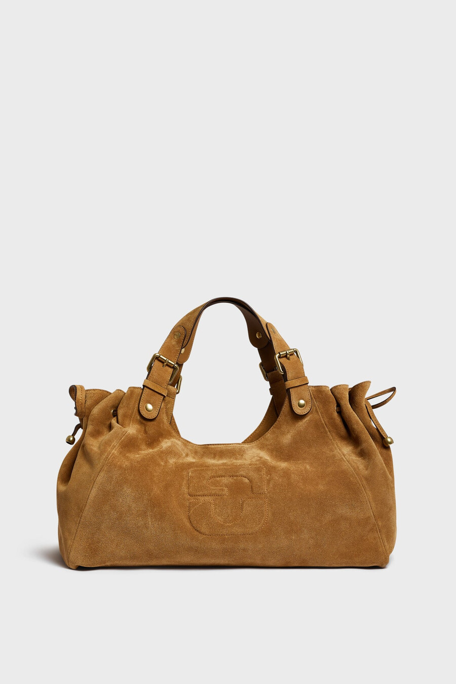 borsa a mano in pelle scamosciata - chiara gd