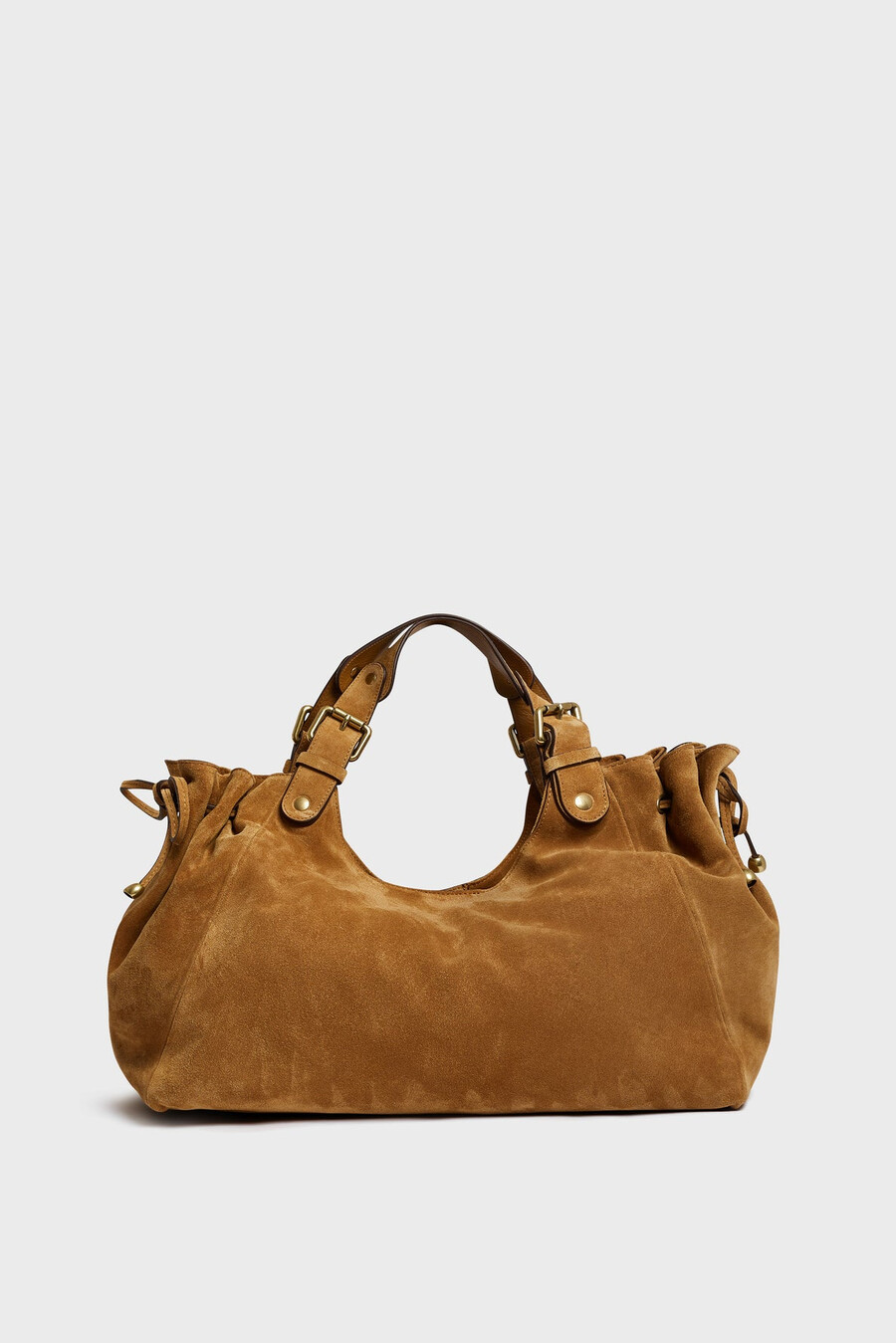borsa a mano in pelle scamosciata - chiara gd