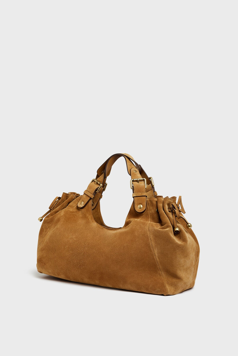 borsa a mano in pelle scamosciata - chiara gd