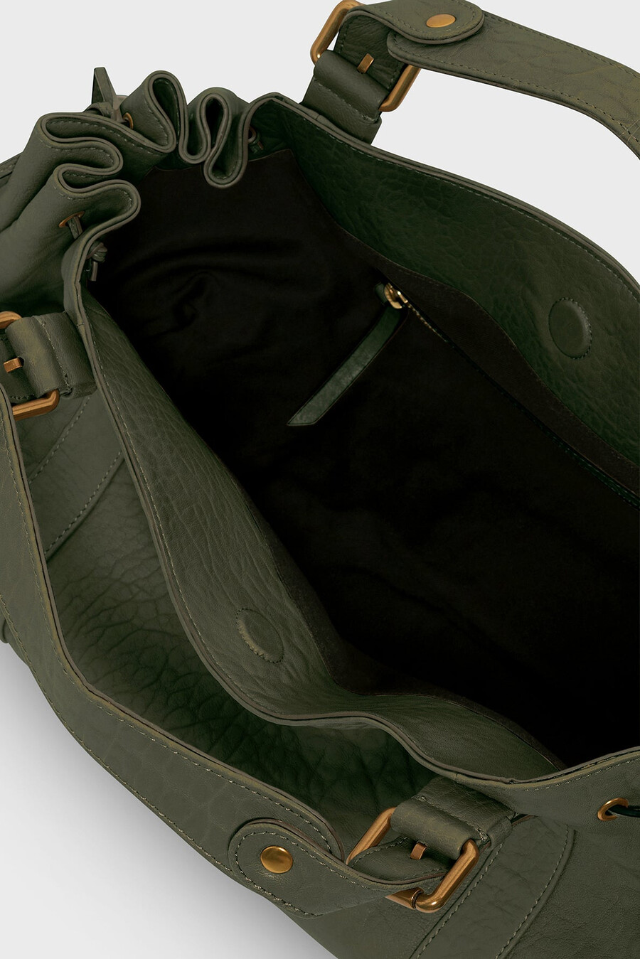 borsa a mano in pelle a bolle - 24h