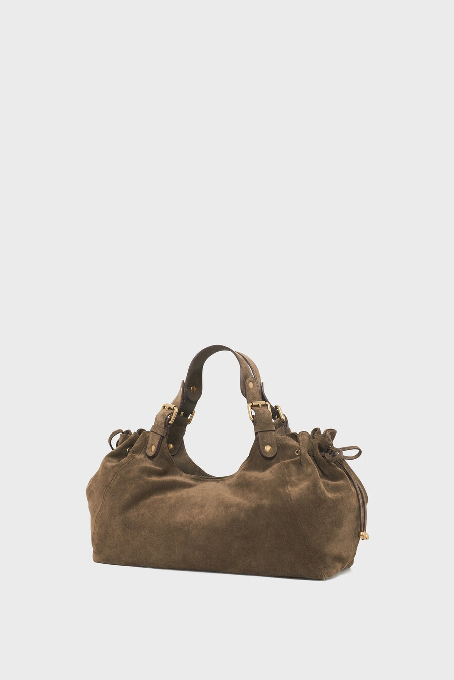 borsa a mano in pelle scamosciata - chiara gd