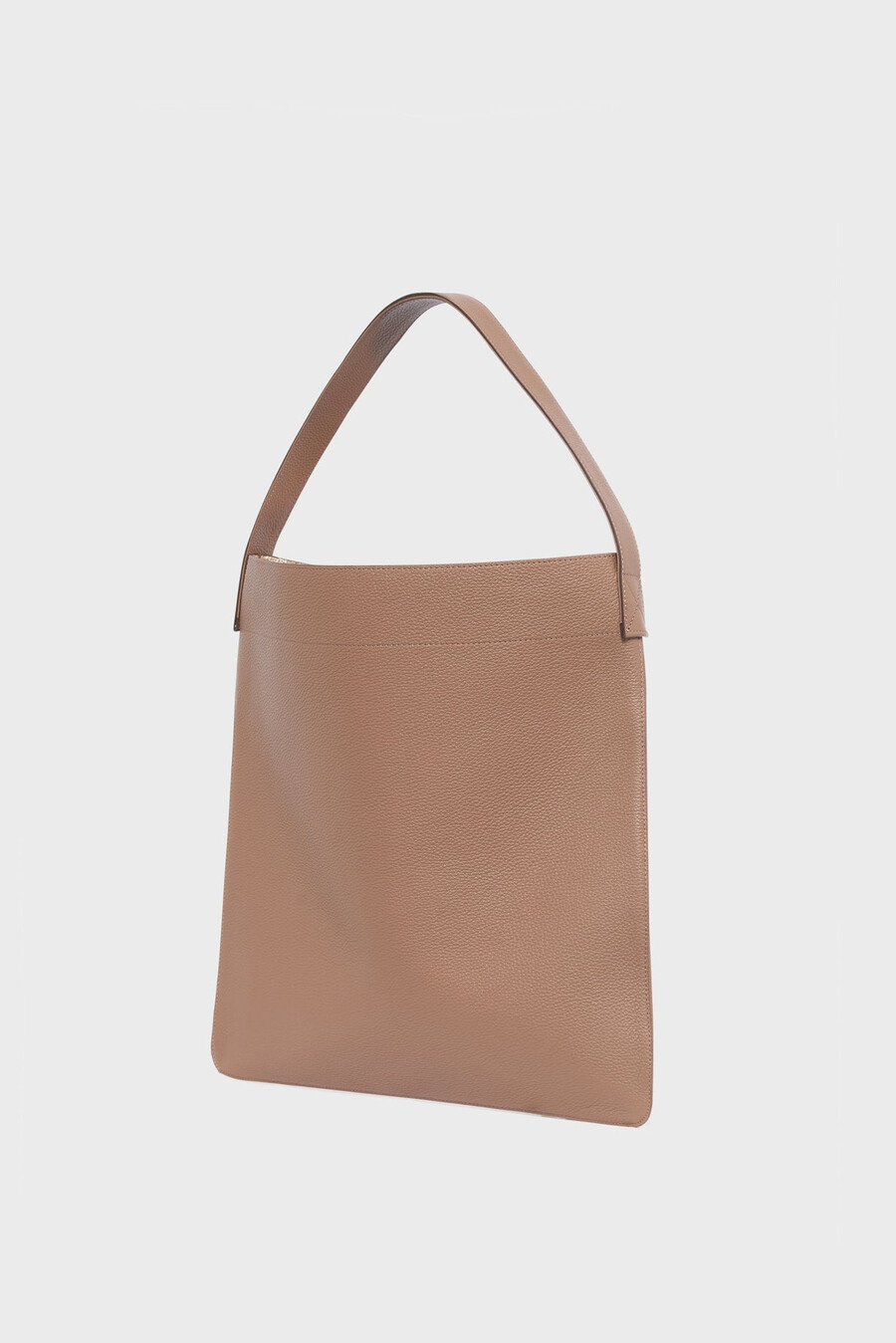 borsa in pelle pieno fiore con interno metallizzato - lady